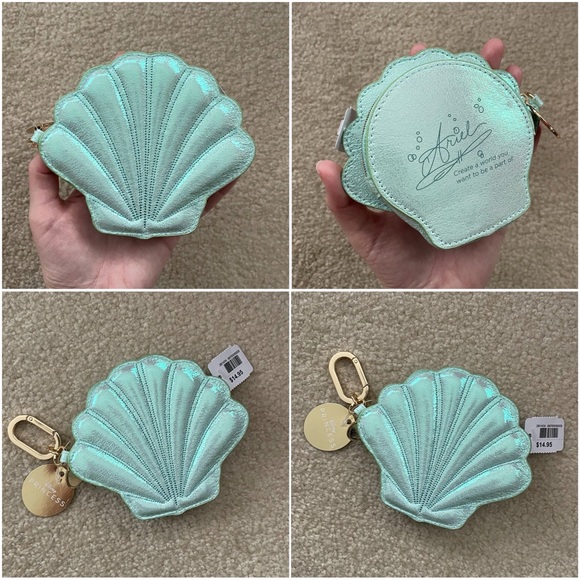 Bath & Body Works Disney Princess Ariel Coin Purse Keychain - Picture 16 of 16